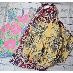 Girl's Dress Bundle- 3 Piece in total- size 4- Tommy Bahama, Hanna Andersson - Picture 1 of 12