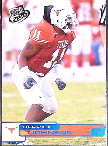 2005 Press Pass #44 Derrick Johnson - Picture 1 of 2