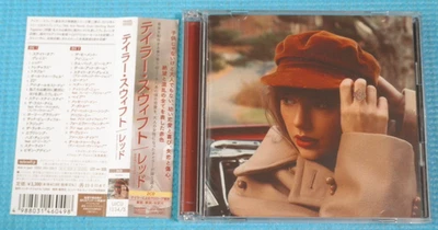 TAYLOR SWIFT 2CD Red Taylor's Version 2021 OOP Japan OBI UICU-1334~5 - Image 1 of 2