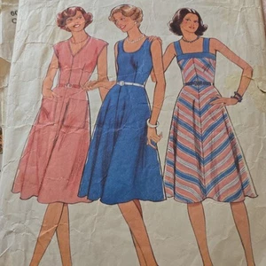 Style 1918 Vintage Used Sewing Pattern cut ladies deesses UK Size UK 12 - Picture 1 of 5