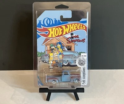 Hot Wheels Customs The Simpsons Los Simpsons '52 Chevy Truck Custom Card 01/01 - Image 1 of 4