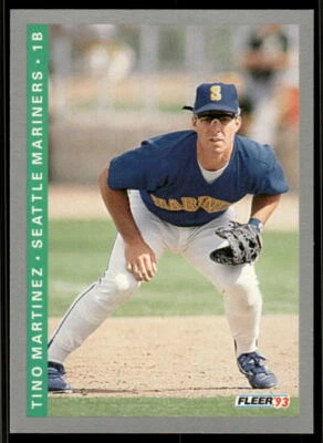 1993 Fleer #310 Tino Martinez - Image 1 of 2