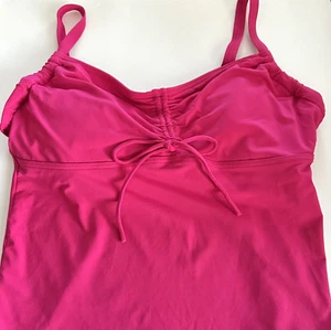 Lands' End Damen-Tankini Größe 14D rosa nur Schwimmen Oberteil - Bild 1 von 6