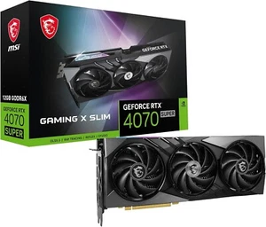 Scheda grafica MSI GeForce RTX 4070 SUPER 12GB GAMING X SLIM - Foto 1 di 8