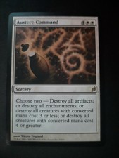 MTG Austere Command NM, Lorwyn
