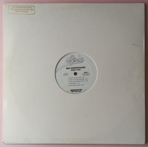 REO SPEEDWAGON – US 1979 Promo/Sampler LP: Nine Lives. Epic AS 643