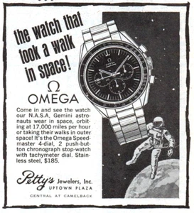 Reloj Omega Vintage Lujo Publicidad Impresión Publicidad Reproducción 12x12 - Imagen 1 de 1