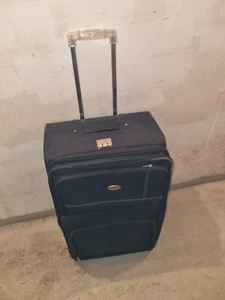 Reisekoffer Marke C.Comberti 2 Rollenkoffer Mit Code-Schloss, Dunkelblau - Bild 1 von 5