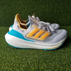 Adidas Ultraboost Light Running Shoes Gray Orange IE1758 Men’s Size 6.5 - Picture 1 of 8