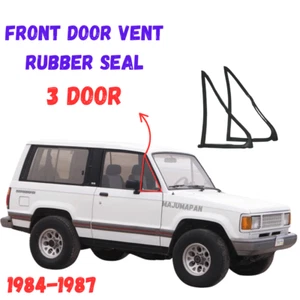 Isuzu Trooper Bighorn 3D Model 1984-1987 Front Door Vent Rubber Seal SET - Bild 1 von 3