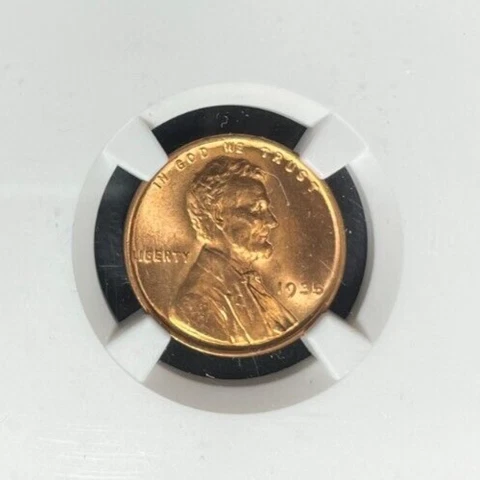 1935 LINCOLN WHEAT CENT ~ NGC MS 65RD ~BEAUTIFUL COIN~REF#006 Cover