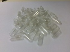 Empty Capsules Pullulan Vegetarian Clear Size 00 Self fill Premium Quality