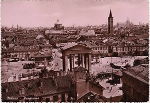 RPPC Milano Panorama Italy Printed in Torino Unposted - Picture 1 of 2