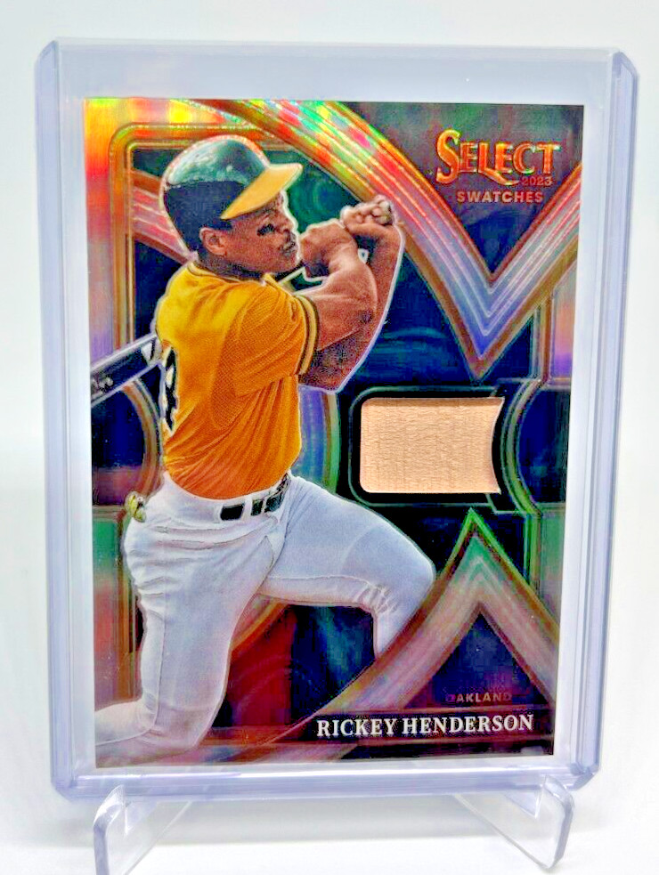 Bowman Rickey Henderson Oakland Athletics Baseball Sports Trading 