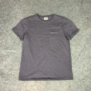Taylor Stitch Mens Shirt 42 Large Gray T Tee Basic Pocket Casual Everyday Heavy - Picture 1 of 9