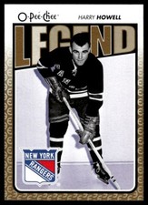2009-10 O PEE CHEE LEGEND Harry Howell New York Rangers #574 R112