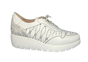 sneakers donna desiree zero27 100% pelle bianco contattare per disponibilita'. - Foto 1 di 5