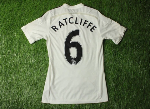 SWANSEA CITY # 6 RATCLIFE 2014-2015 FOOTBALL SHIRT JERSEY HOME ADIDAS ORIGINAL S Cover