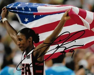 Campionessa olimpica Lisa Leslie foto firmata 8x10 certificato di autenticità - Foto 1 di 1