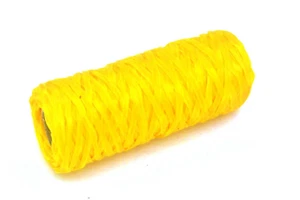 Kulay gelb künstliche Sehne gewachst flach Polyester Faden, Spule Sinue, 20 Yard - Bild 1 von 6