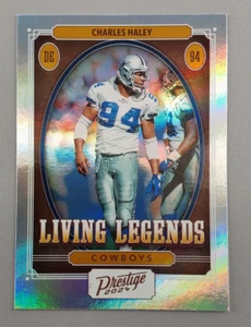 Charles Haley Cowboys Living Legends Panini Prestige 2024 NFL #LL-CHY - Foto 1 di 2