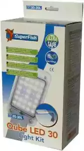 Superfish Qube 30 LED Lichtset für tropische Fischpflanzen oder Vivarium - Bild 1 von 2
