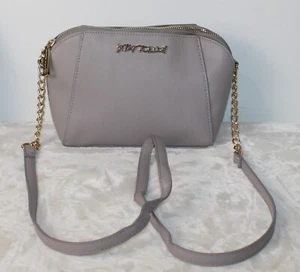 Betsey Johnson Crossbody Purse Gray - Picture 1 of 8