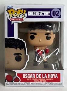 Funko de boxeo firmado por Oscar De La Hoya #02 JSA AU73377 - Imagen 1 de 5