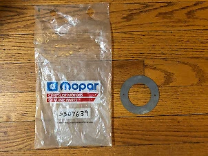 NOS Mopar 1974-1975 Dodge Charger 9 1/4" Differential Side Gear Thrust Washer - Image 1 of 1