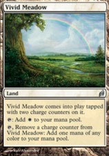 Vivid Meadow - Lorwyn - LP, English MTG Magic FLAT RATE SHIP