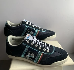 Ellesse Ambrogio Italia 59 Low Navy Suede Trainer Shoes, UK 5 / EU 38 NEW - Picture 1 of 9