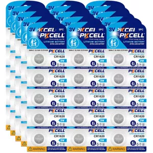 75pcs CR1620 CR 1620 DL1620 BR1620 3 Volt Button Cell Battery - Picture 1 of 5