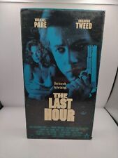 THE LAST HOUR  1991 Michael Paré, Shannon Tweed, Bobby Di Cicco Vhs
