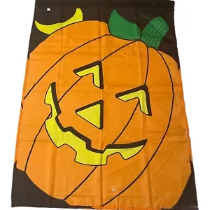 Emson Halloween Garten Hof Flagge doppelseitig Kürbis Mond 28""x40"" Taiwan Fehler - Bild 1 von 12