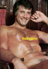003 LYLE WAGGONER BARECHESTED & NUDE COLOR BEEFCAKE PHOTO