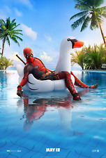 Deadpool 2 Movie Poster (24x36) - Ryan Reynolds, Josh Brolin, Cable v6