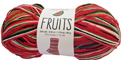 Hilo de calcetín de frutas Premier Yarns “sandía” Foto 1 de 2
