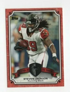 2013 Topps Football Legends in the Making STEVEN JACKSON ATLANTA FALCONS - Picture 1 of 12