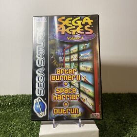 Sega Saturn - Sega Ages Volume 1. Classic Retro Game. Very Rare Complete Boxed