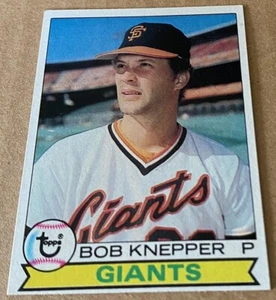 1979 TOPPS Card #486 BOB KNEPPER NM-MT Condition - Picture 1 of 2