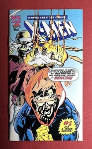 1993 X-MEN/PIZZA HUT CREATORS CHOICE MINI-COMIC #1 (VF/NM) SIZE: 3-3/4" x 6-1/2" - Picture 1 of 2