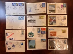 France & Guiana 1978 Space 15 Covers Satellites Ariane Preparations + + !! - Picture 1 of 2
