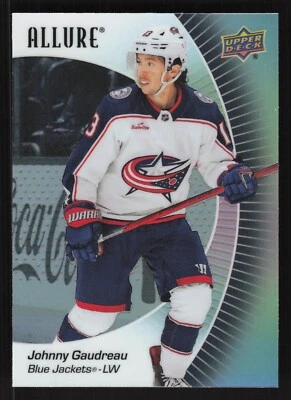 2023-24 Upper Deck Allure Black Rainbow #43 Johnny Gaudreau - Image 1 of 2