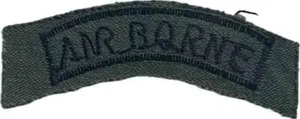 WARTIME VIETNAMESE MADE US ARMY AIRBORNE TAB (1235) - Bild 1 von 3