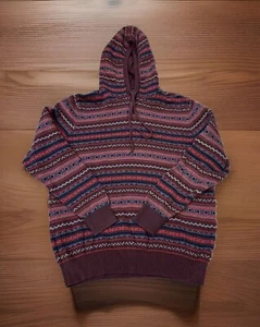 Izod Grandpa Sweater Print Port Royale Size XL Men's Sweater Hoodie - Picture 1 of 9