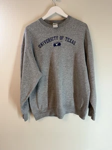 University of Texas Longhorns Crewneck Sweatshirt XL – Broken-In Vintage Look - Picture 1 of 7