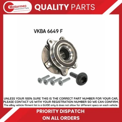 SKF Wheel Bearing Kit VKBA 6649 F - Image 1 of 4