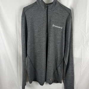 Husqvarna CL 1/4 Zip Pullover Active Wear grau Ogio Shirt - Bild 1 von 6