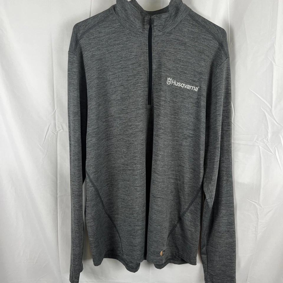 Husqvarna CL 1/4 Zip Pullover Active Wear grau Ogio Shirt - Bild 1 von 4