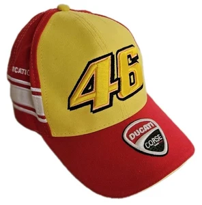 Valentino Rossi Ducati Baseball Cap VR46 The Doctor Hat SuperBikes Racing Italy - Picture 1 of 14